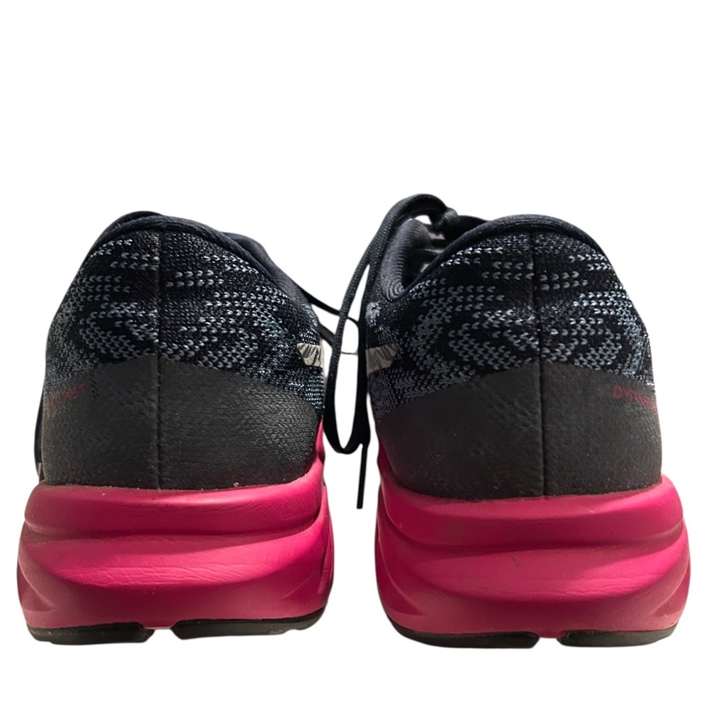 Asics Women's Dynablast 3 running shoes in the Midnight/Pink - Picture 7 of 10